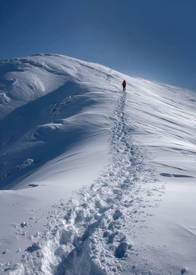 Snowy Mountain Hike