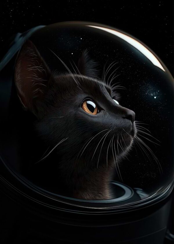 Black Cat Astronaut