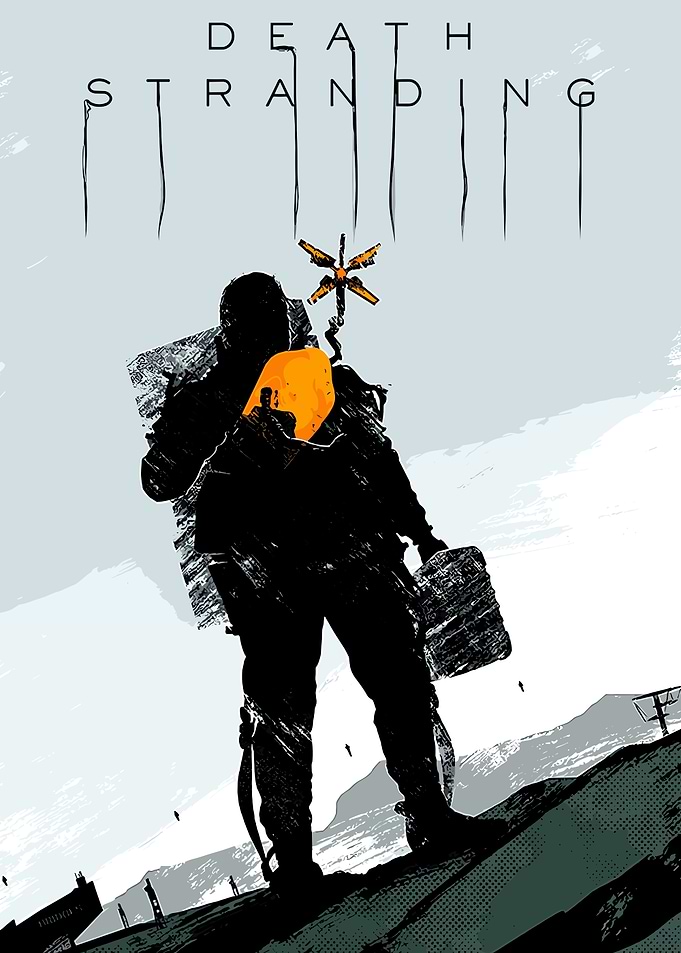 Death Stranding Game Poster Art