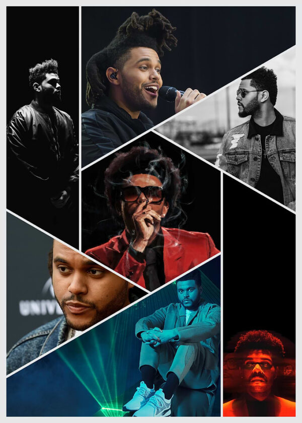 The Weeknd Collage