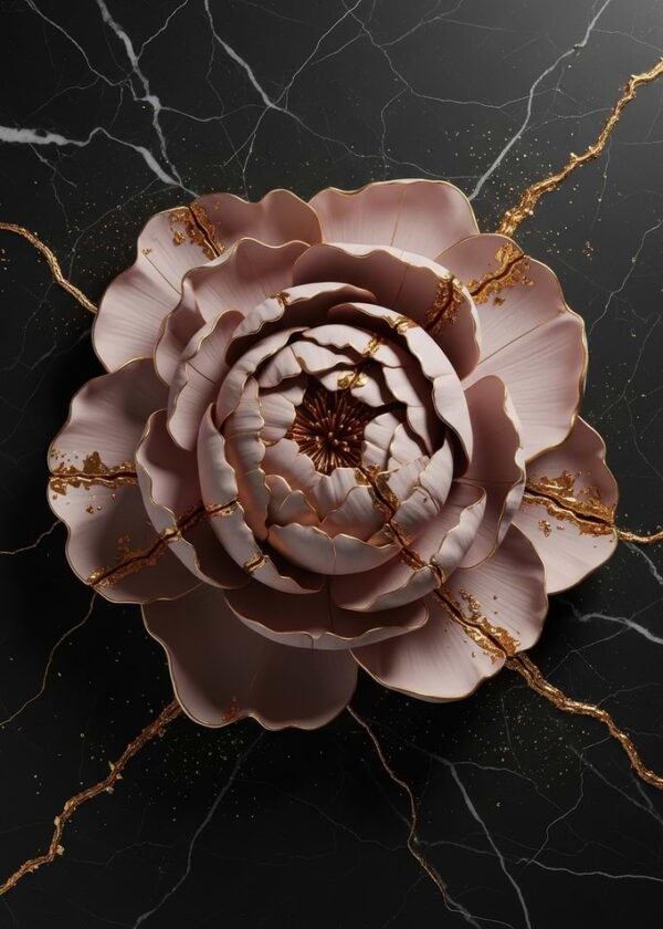Kintsugi Flower