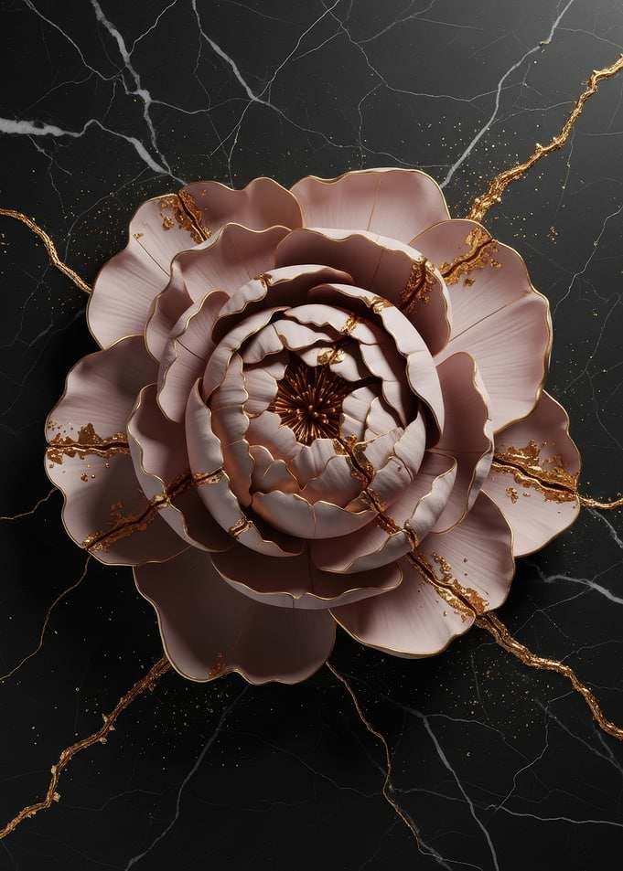 Kintsugi Flower