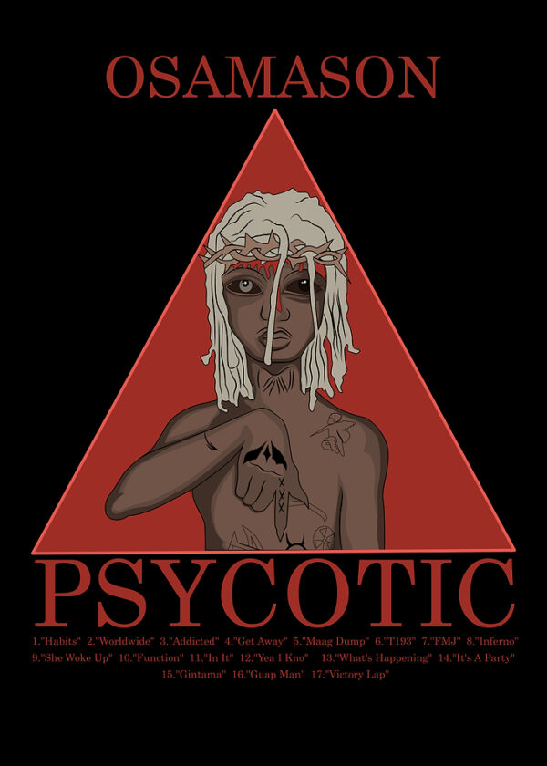 Osamason Psychotic Album Cover Art