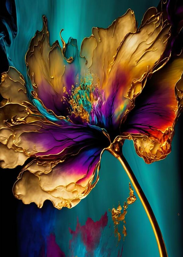 Abstract Flower