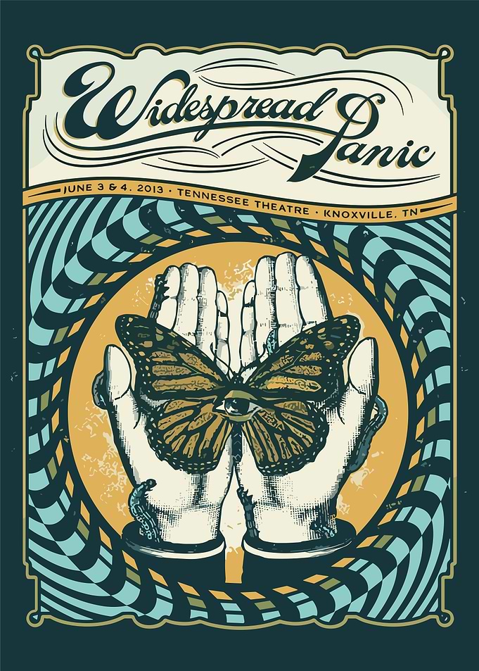 Widespread Panic Concert Poster