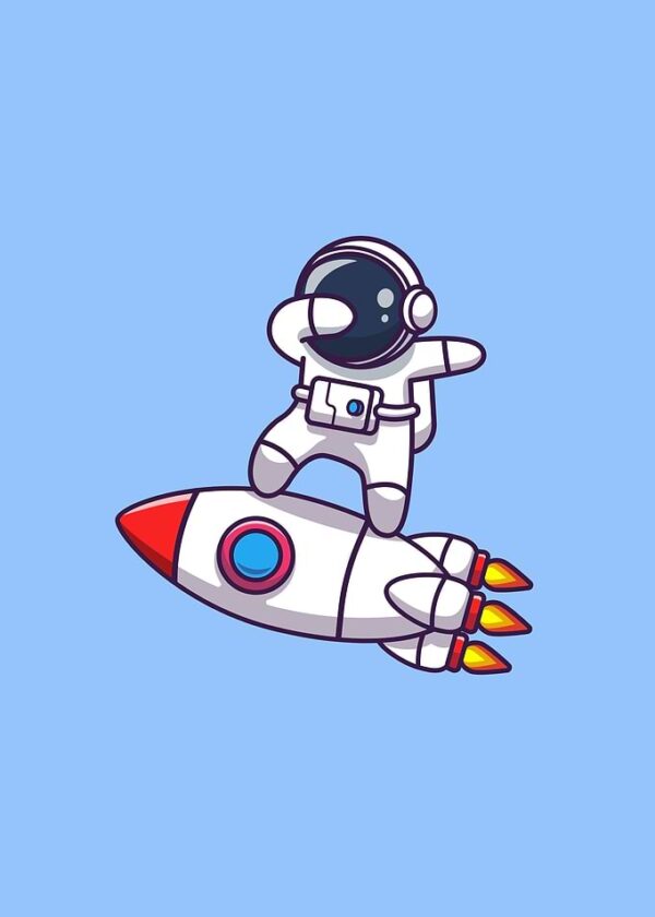 Astronaut dabbing