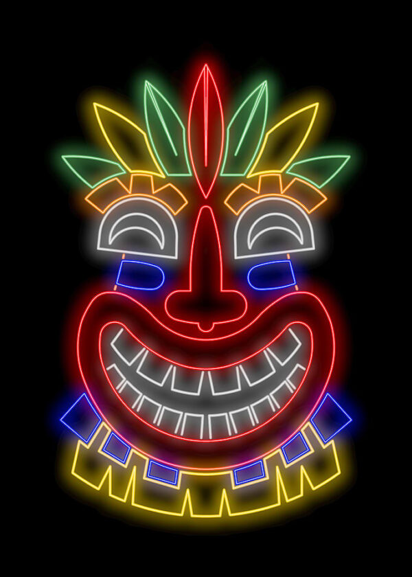 Tiki Mask 11