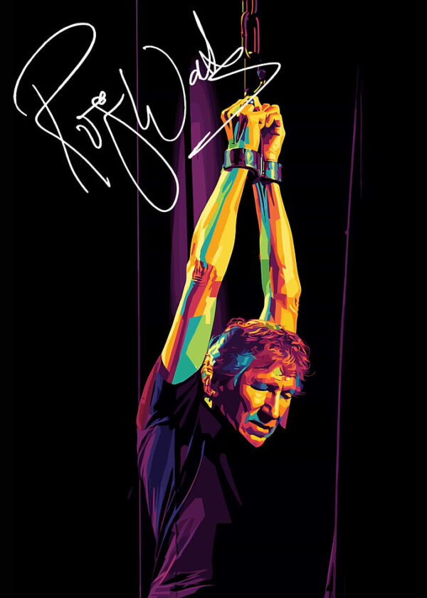 Roger Waters in Chains Pop Art