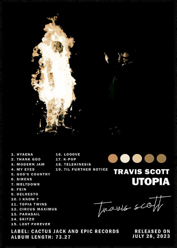 Travis Scott Utopia Album Cover Art