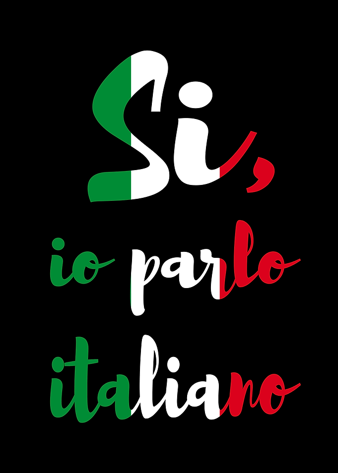 Si, io parlo italiano