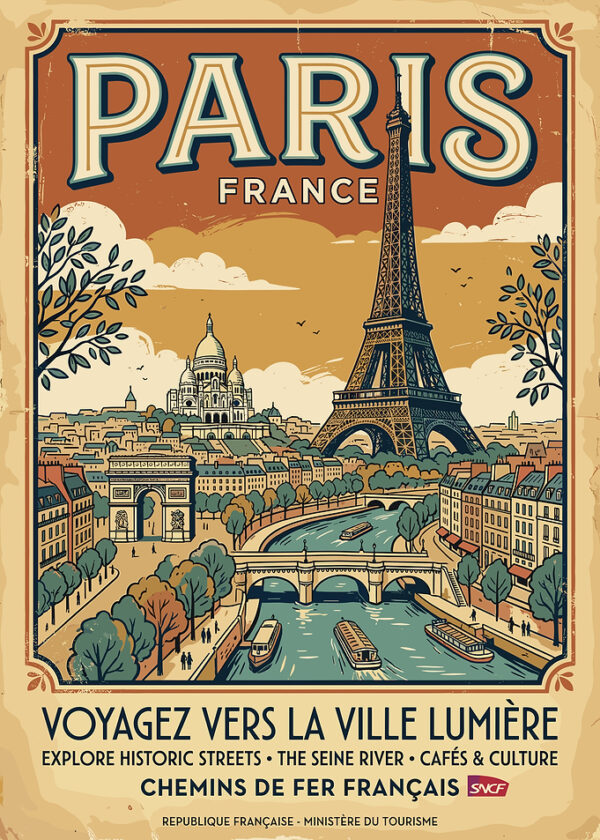 Vintage Paris Travel