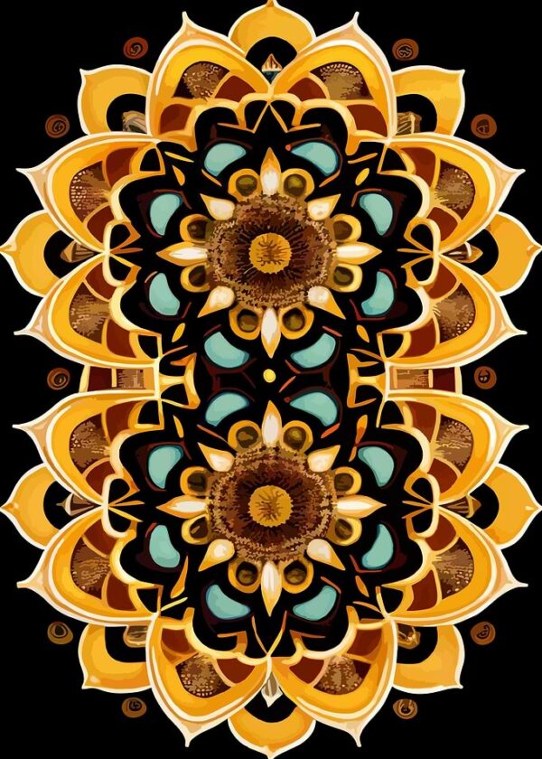 Double Mandala Boho Style