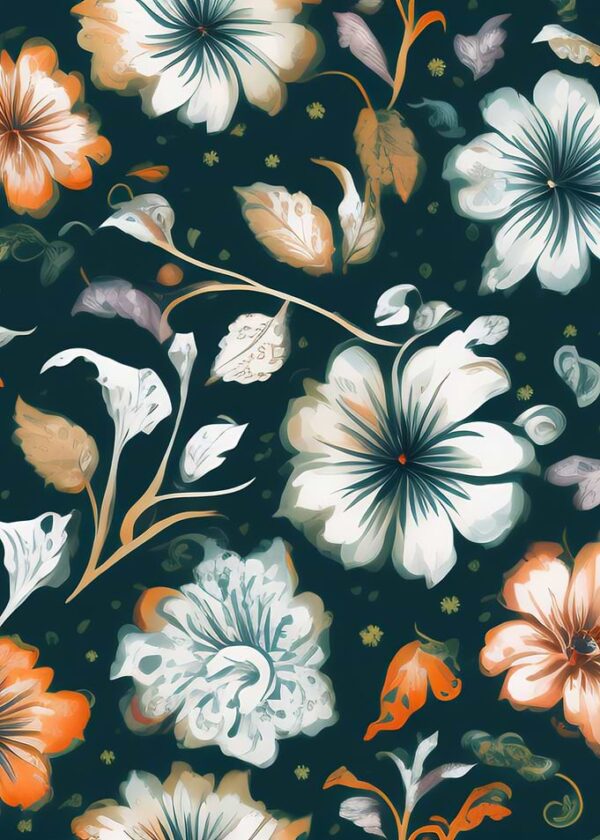 White Flowers Floral